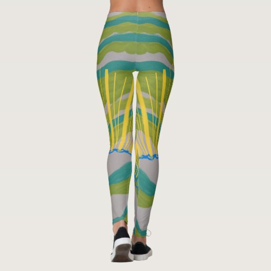 Sun Rays Leggings (Rückseite)