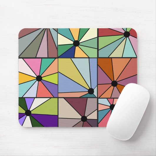 Sun Rays Mousepad (Mit Mouse)