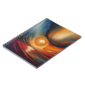 Sun Rays Notizblock (Linke Seite)