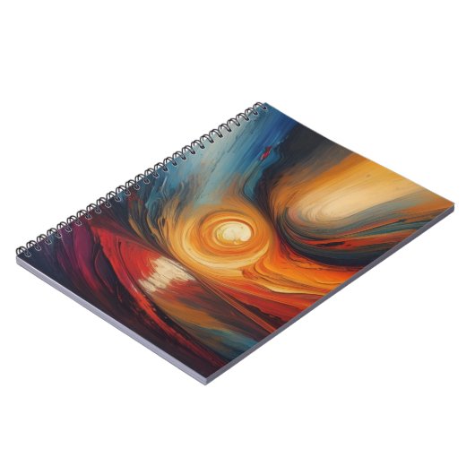 Sun Rays Notizblock (Linke Seite)
