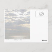 Sun Rays Postkarte (Rückseite)