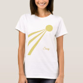 Sun Rays T-Shirt (Vorderseite)