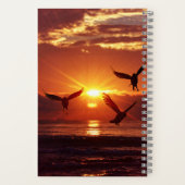 Sun Rise Spiral Notebook Notizblock (Rückseite)