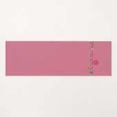 Sun rising yogamatte (Vorderseite (Horizontal))