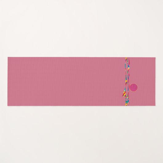 Sun rising yogamatte (Vorderseite (Horizontal))