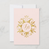 Sun-RSVP-Karte RSVP Karte (Rückseite)