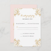 Sun-RSVP-Karte RSVP Karte (Vorne/Hinten)