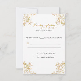 Sun-RSVP-Karte RSVP Karte