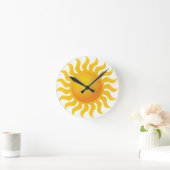 Sun Runde Wanduhr (Zuhause)
