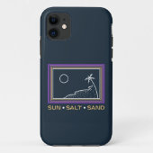 Sun Salt Sand 1 Case-Mate iPhone Hülle (Rückseite)