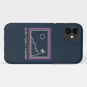 Sun Salt Sand 1 Case-Mate iPhone Hülle (Rückseite (Horizontal))