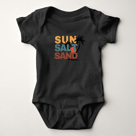 Sun Salt Sand Baby Strampler (Vorderseite)