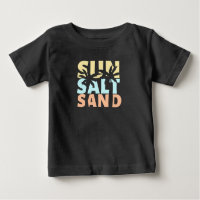 Sun Salt Sand Beach Summer T - Shirt