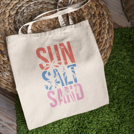 Sun Salt Sand Summer Beach Angebot Tragetasche