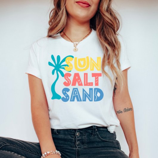 Sun Salt Sand Summer Vibes T-Shirt