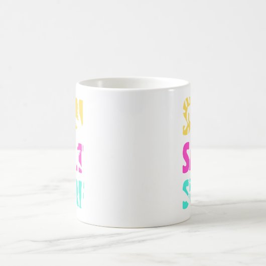 Sun Salt Surf - Summer Vibes Kaffeetasse (Mittel)