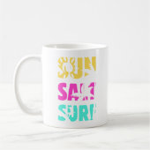 Sun Salt Surf - Summer Vibes Kaffeetasse (Links)