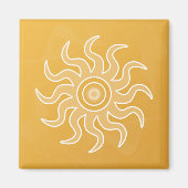 Sun Salutation Magnet (Vorne)