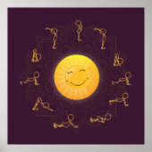 Sun Salutation Poster (Vorne)