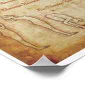 Sun Salutation Yoga-Plakatdruck Poster (Ecke)