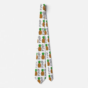 Sun-Sand-Ananas in der Hand Krawatte