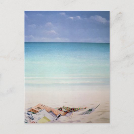 Sun Sand and Money I Postkarte (Vorderseite)