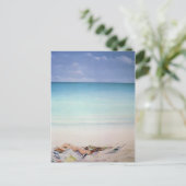 Sun Sand and Money I Postkarte (Stehend Vorderseite)