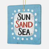 Sun Sand Sea Ornament (Links)