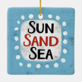 Sun Sand Sea Ornament (Rückseite)