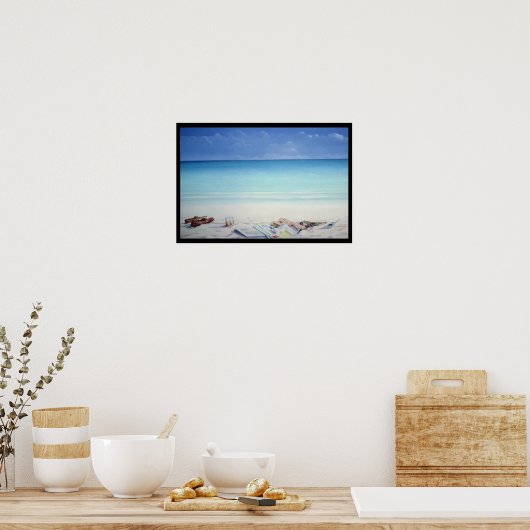 Sun Sand und Geld II Poster (Küche)