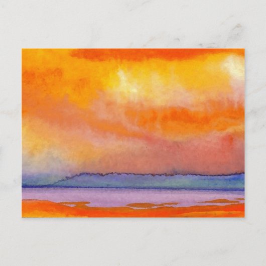 Sun Scape - CricketDiane Ocean Art Products Postkarte (Vorderseite)