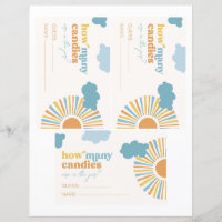 Sun schätzt, wie viele Candies Cards