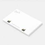 Sun scheint immer Post-Itanmerkung Post-it Klebezettel (angewinkelt)