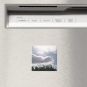 Sun schleicht durch Wolkenmagnet Magnet (In Situ (Geschirrspüler))