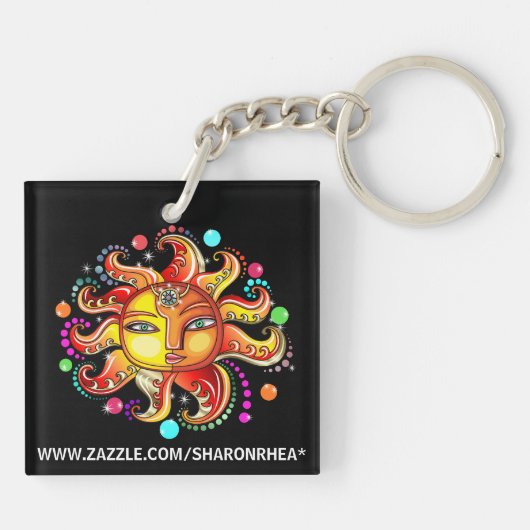 Sun Schlüsselanhänger (Rückseite)