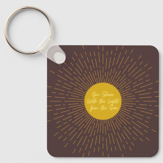 Sun Schlüsselanhänger (Vorderseite)