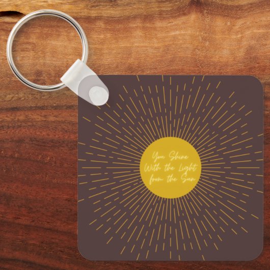 Sun Schlüsselanhänger (Vorderseite)