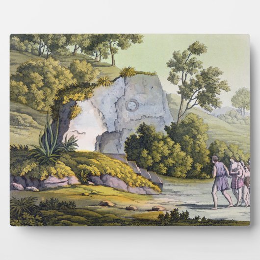 Sun schrein, Peru, von 'Le Costume Ancien et Moder Fotoplatte (Vorderseite)