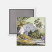 Sun schrein, Peru, von 'Le Costume Ancien et Moder Magnet (Vorderseite/Rückseite)