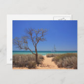 Sun, Sea, Sand - Monkey Mia Western Australien Postkarte (Vorne/Hinten)