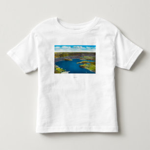 Sun Seen trocknen Fall-Staats-Park, Washington Kleinkind T-shirt