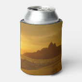 Sun Set am Strand von Ipanema Brasilien Dosenkühler (Kanne Vorderseite)