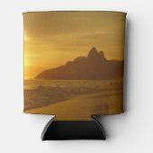 Sun Set am Strand von Ipanema Brasilien Dosenkühler (Vorderseite)