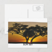 SUN-SET POSTKARTE (Vorne/Hinten)