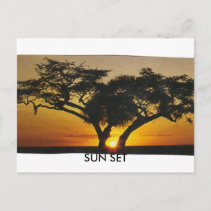 SUN-SET POSTKARTE