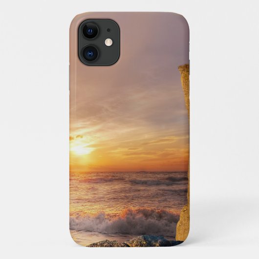 Sun Set Sea Cliff Case-Mate iPhone Hülle (Rückseite)