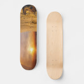Sun Set Sea Cliff Skateboard (Vorderseite)