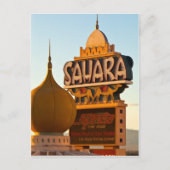 Sun-Sets in der Sahara Postkarte (Vorderseite)