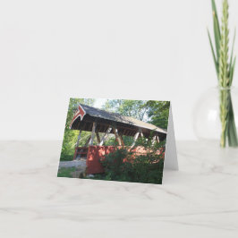 Sun & Shadows auf Belmont Bridge Note Card Dankeskarte