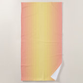Sun Shimmer Strandtuch (Vorderseite)